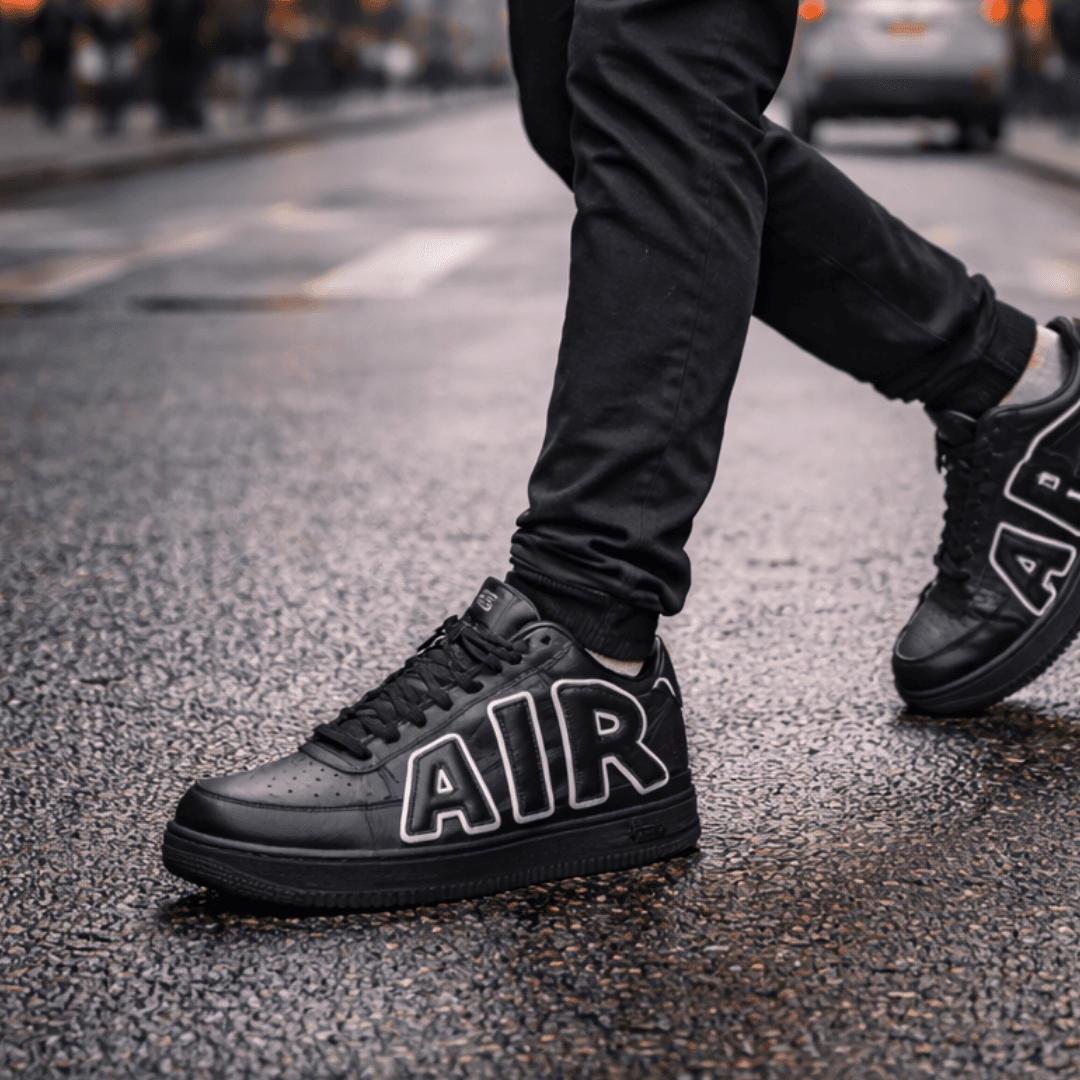 NIKE AIR FORCE 1 CACTUS PLANT BLACK