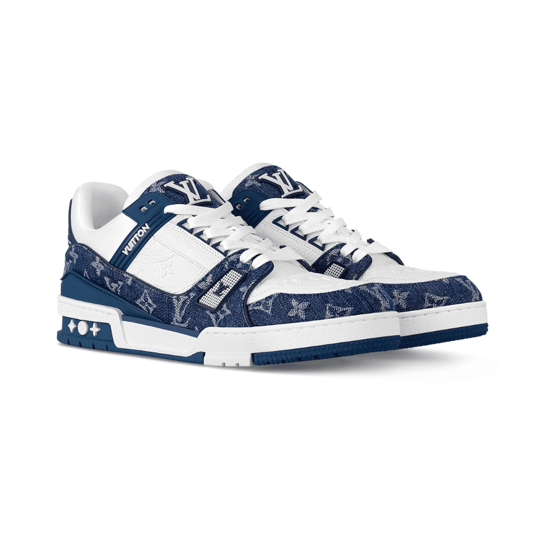 LOUIS VUITTON LV TRAINER BLUE