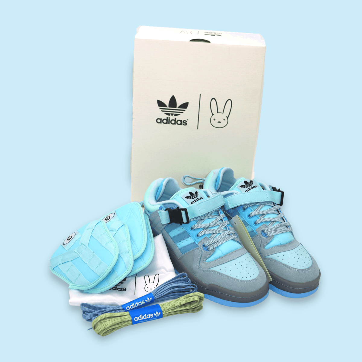 ADIDAS FORUM BAD BUNNY LOW BLUE TINT