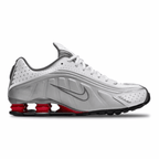 NIKE SHOX R4 METAL WHITE