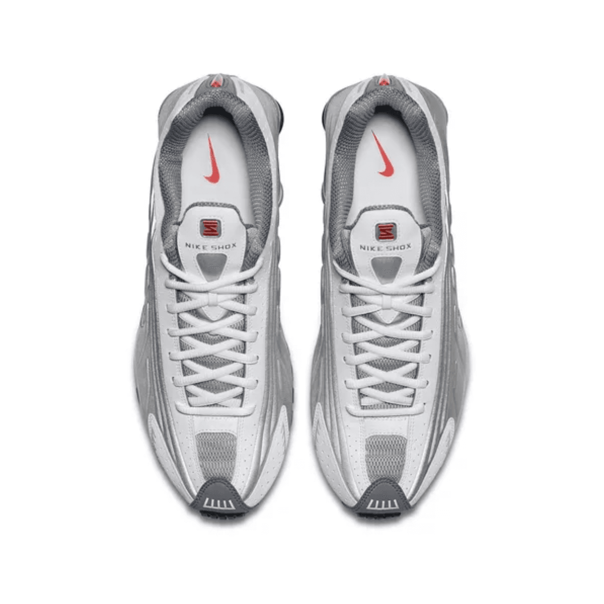 NIKE SHOX R4 METAL WHITE