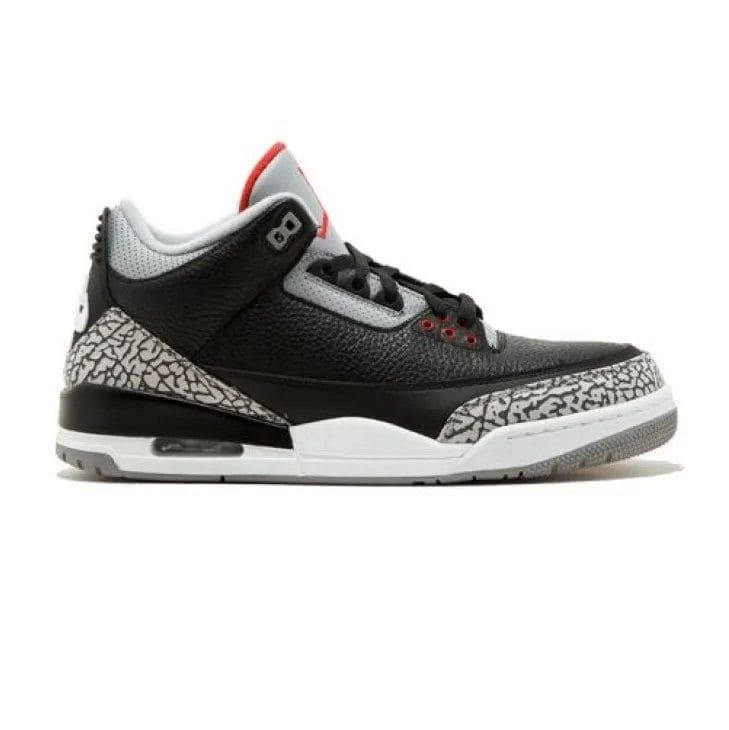 AIR JORDAN RETRO 3 BLACK CEMENT