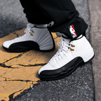 AIR JORDAN RETRO 12 WHITE TAXI