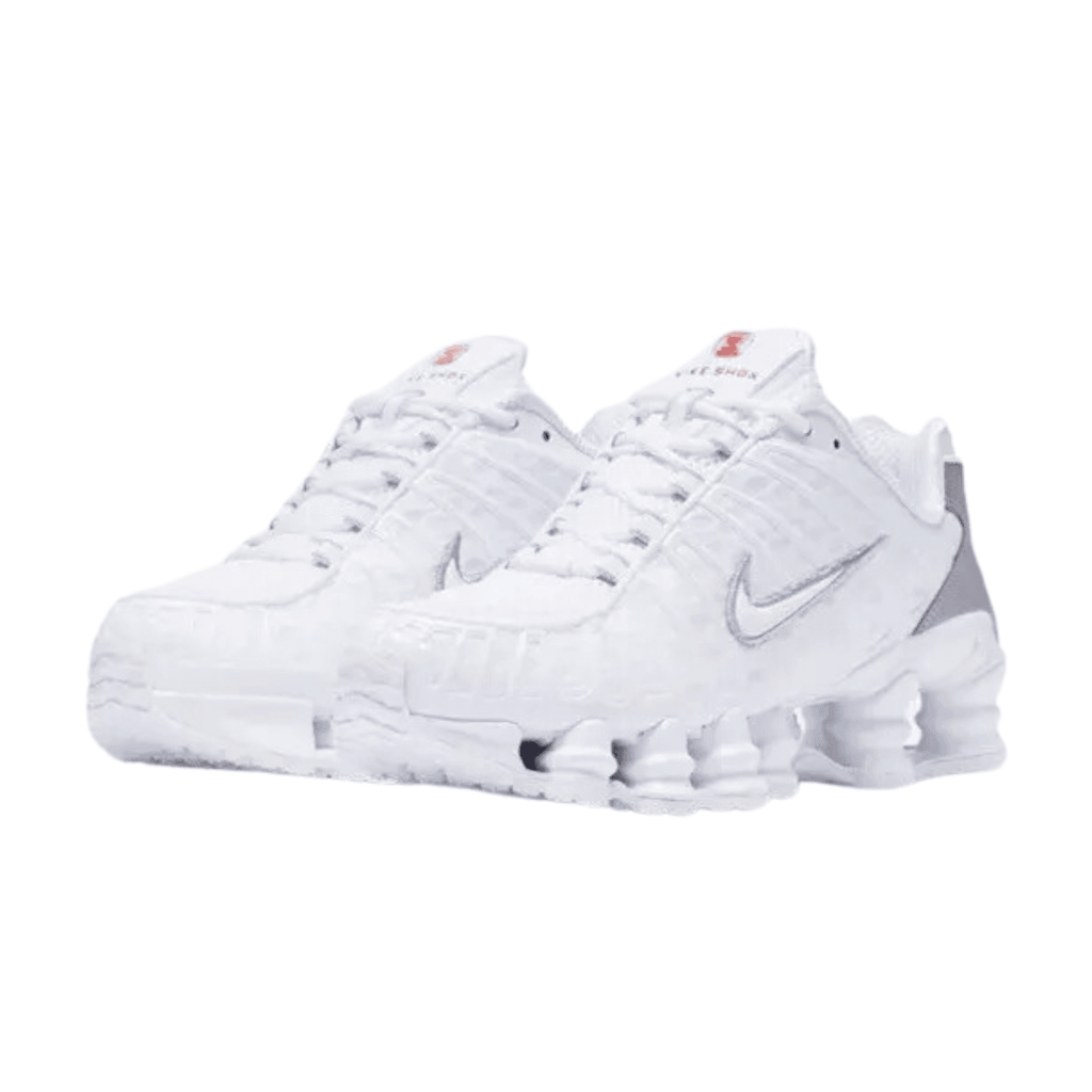 NIKE AIR MAX SHOX TRIPLE WHITE