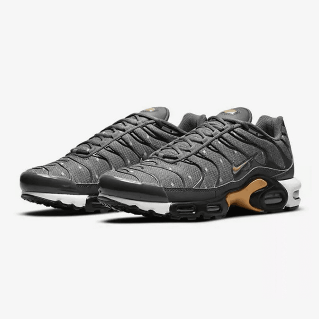 NIKE AIR MAX PLUS GRAY GOLD