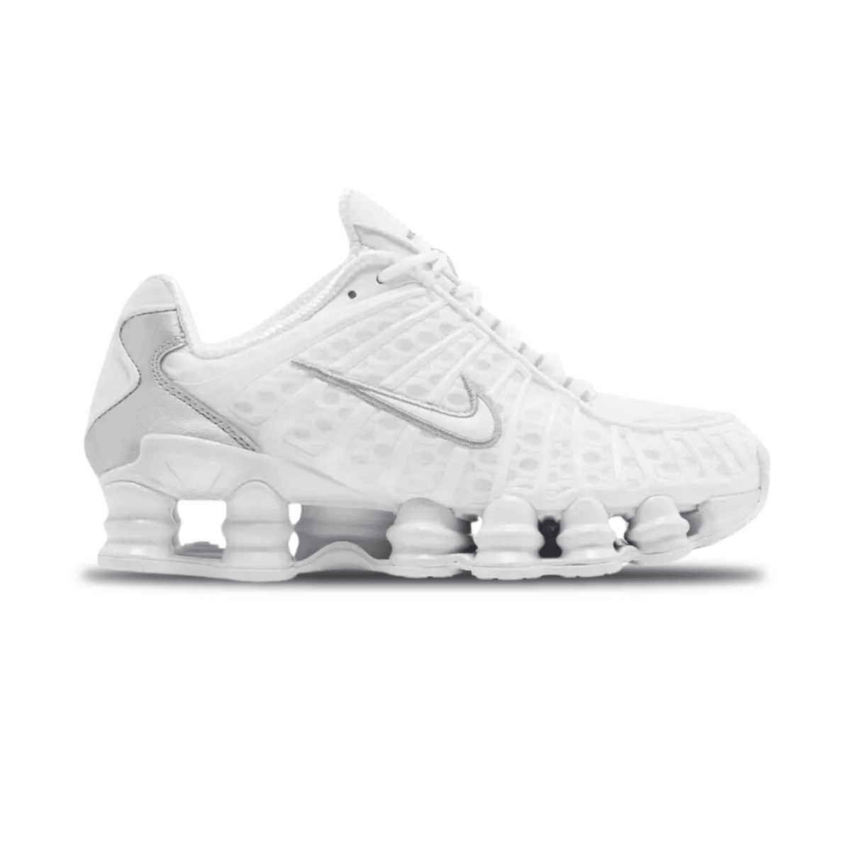 NIKE AIR MAX SHOX TRIPLE WHITE