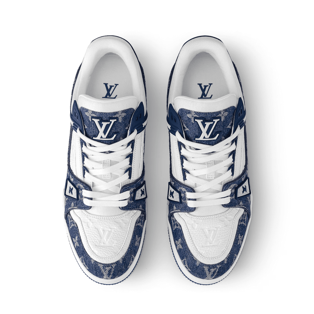 LOUIS VUITTON LV TRAINER BLUE