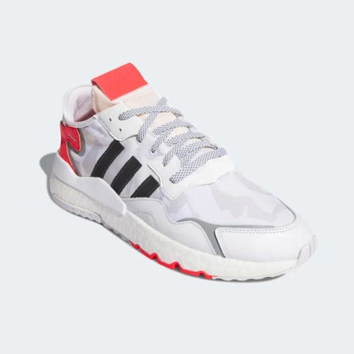 ADIDAS NITE JOGGER WHITE BLACK