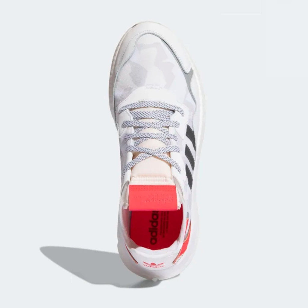 ADIDAS NITE JOGGER WHITE BLACK