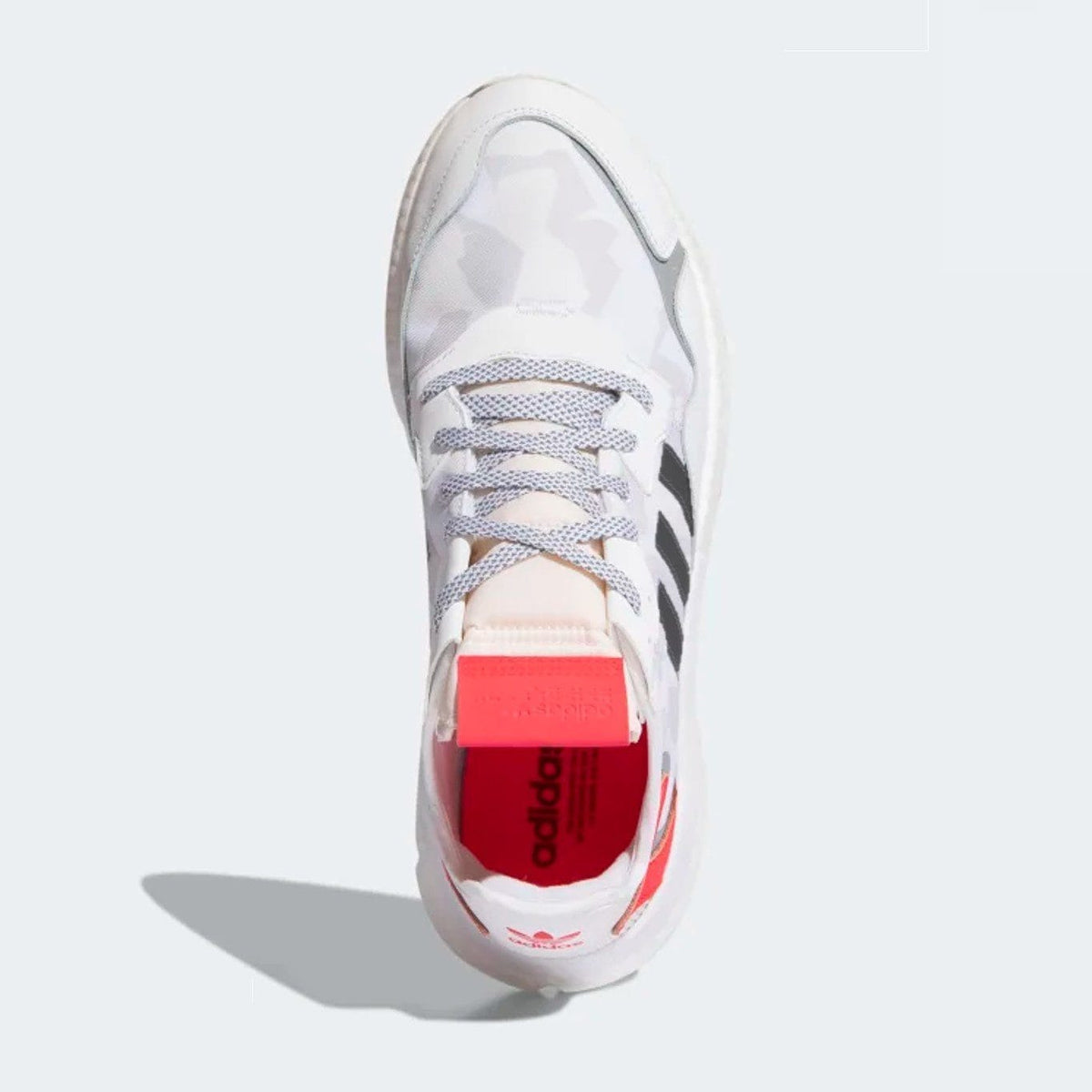 ADIDAS NITE JOGGER WHITE BLACK