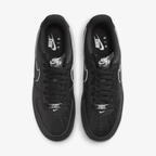 NIKE AIR FORCE 1 BLACK WHITE SOLE