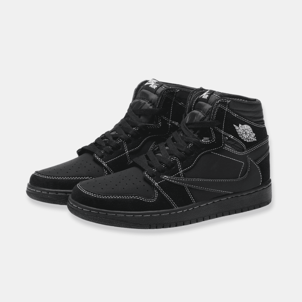 AIR JORDAN 1 TRAVIS SCOTT HIGH BLACK PHANTOM
