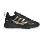 ADIDAS ZX 2K BOOST 2.0 BLACK GOLD