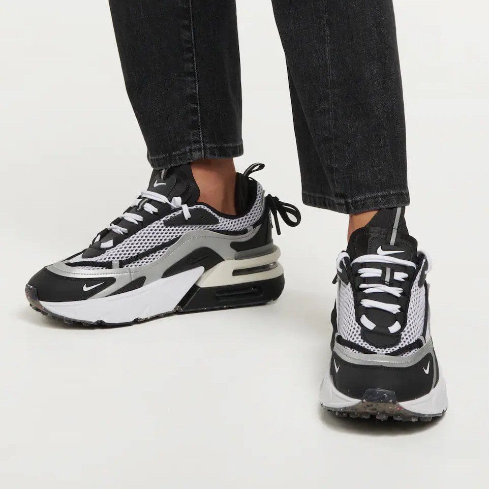 NIKE AIR MAX FURYOSA SILVER BLACK