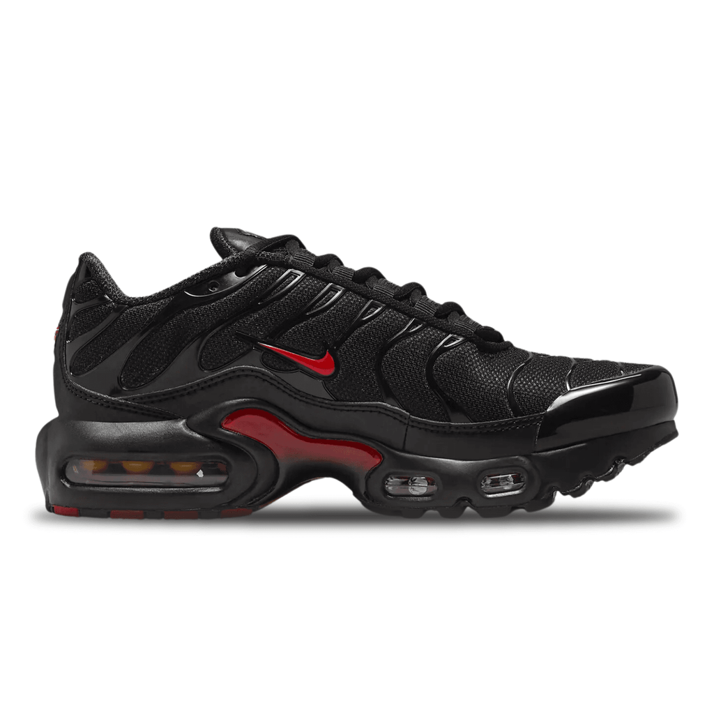 NIKE AIR MAX PLUS BLACK RED