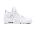 AIR JORDAN RETRO 4 METALLIC SILVER