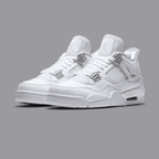 AIR JORDAN RETRO 4 METALLIC SILVER