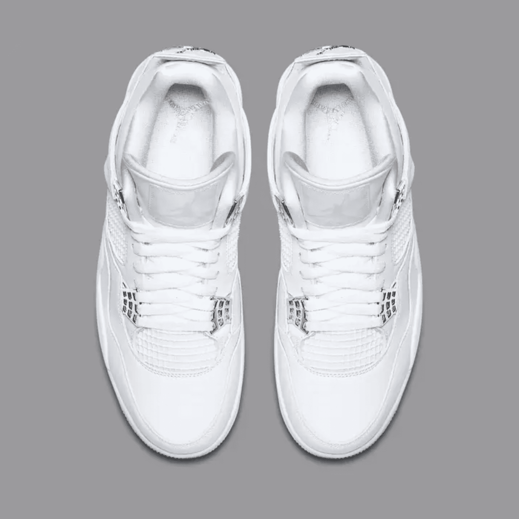 AIR JORDAN RETRO 4 METALLIC SILVER