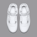 AIR JORDAN RETRO 4 METALLIC SILVER
