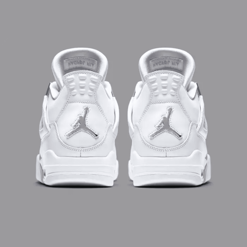 AIR JORDAN RETRO 4 METALLIC SILVER