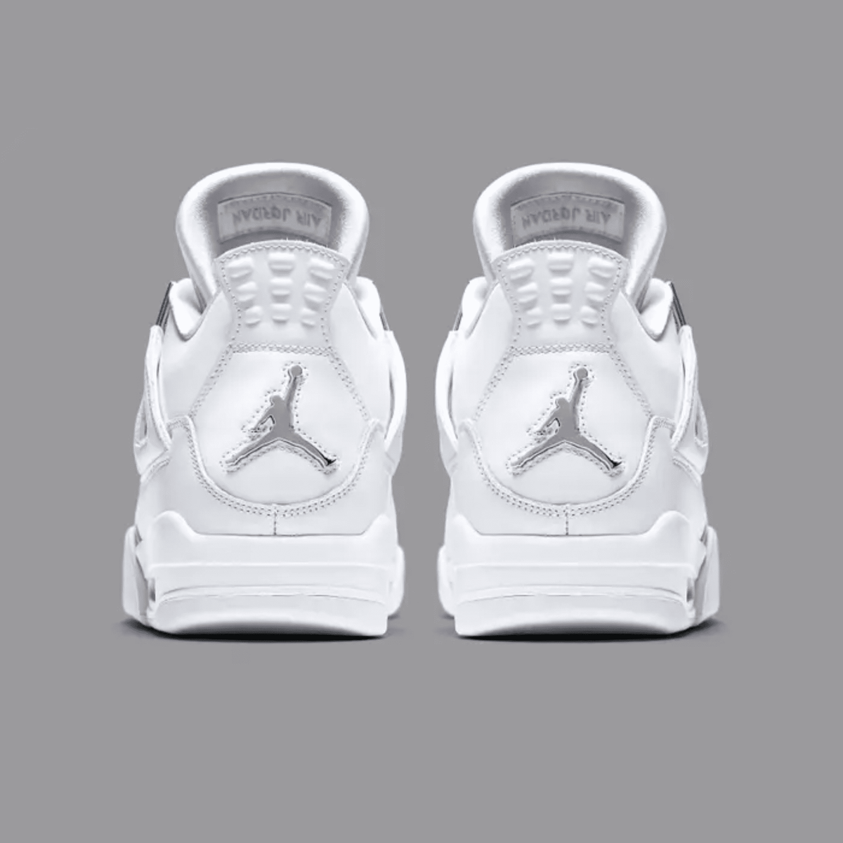 AIR JORDAN RETRO 4 METALLIC SILVER