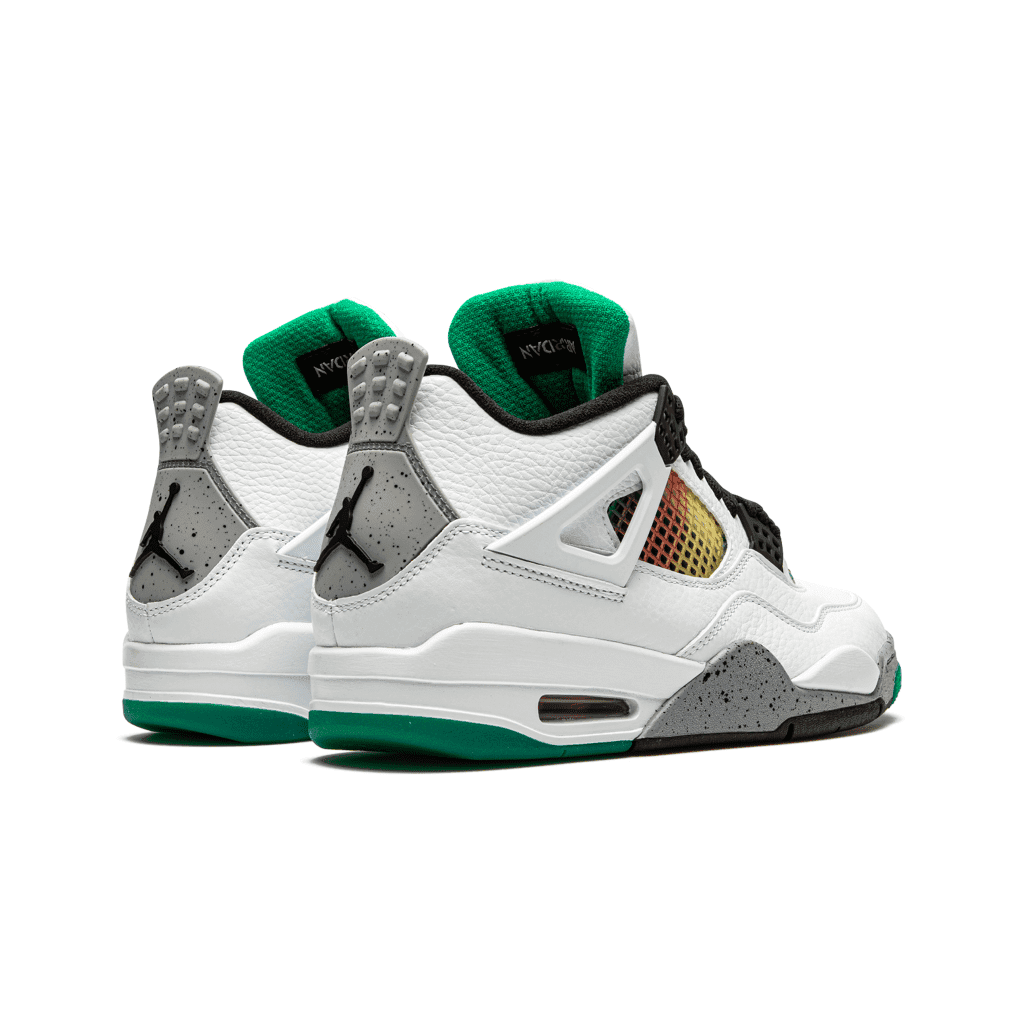 AIR JORDAN RETRO 4 LUCID GRID RASTA