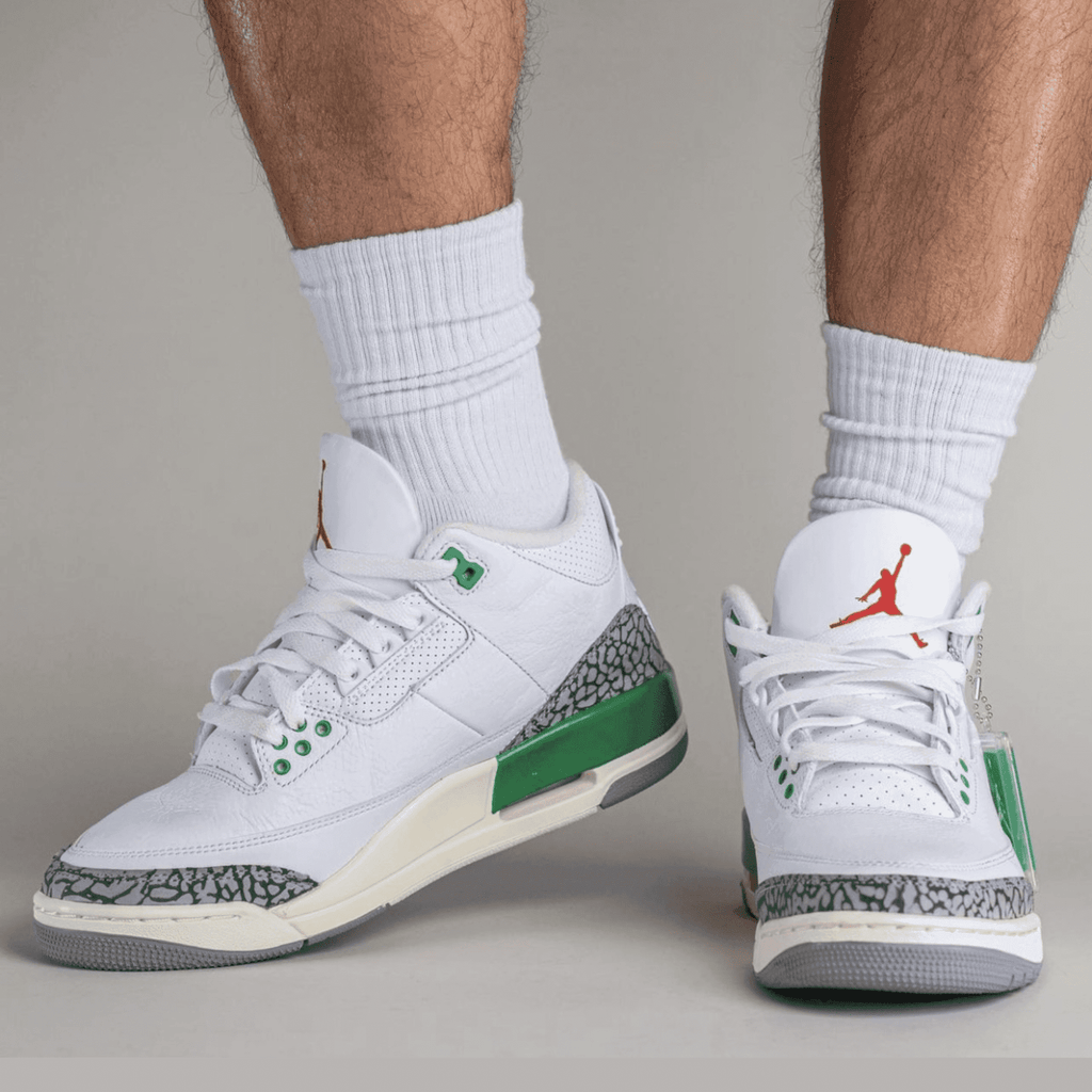 AIR JORDAN RETRO 3 LUCKY GREEN