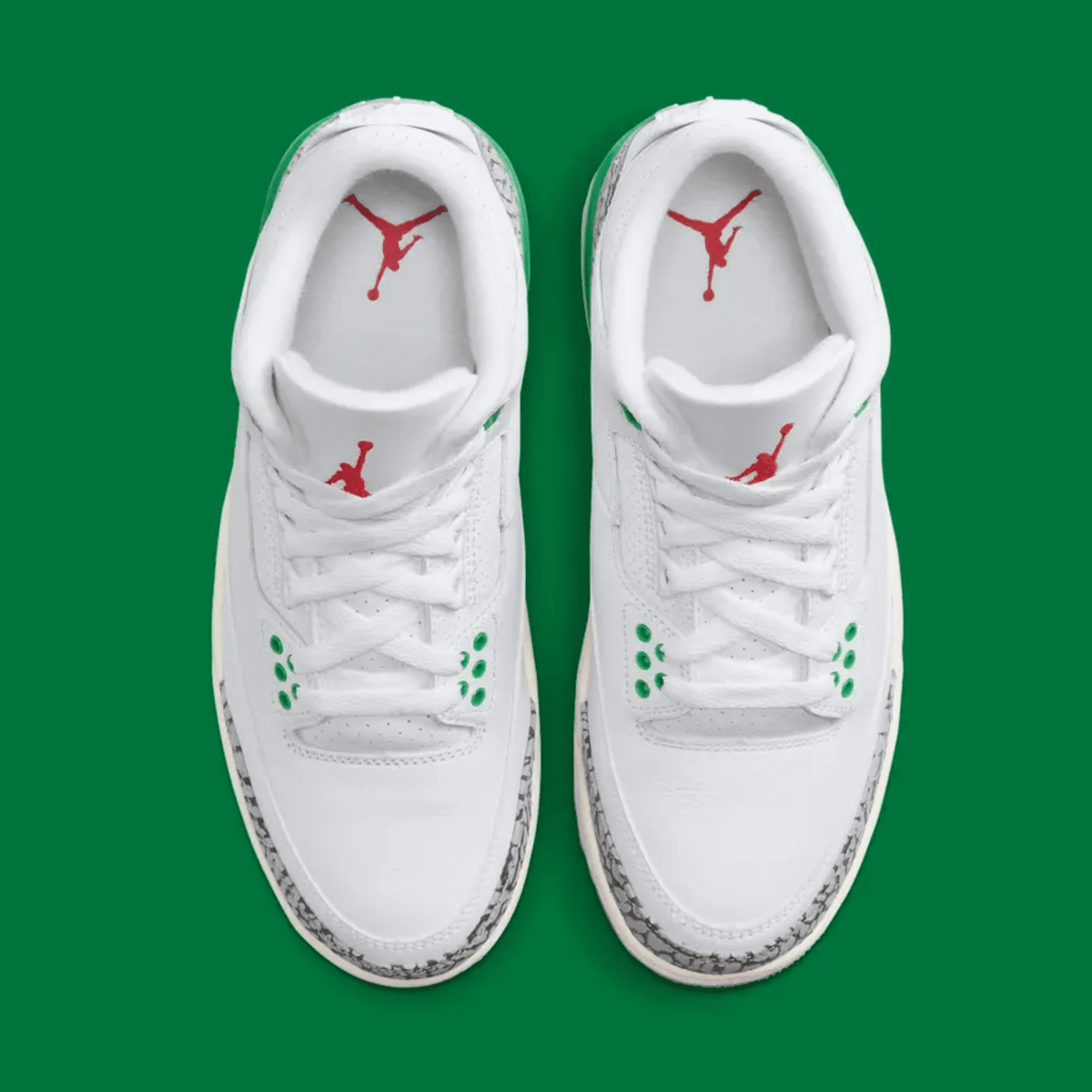 AIR JORDAN RETRO 3 LUCKY GREEN