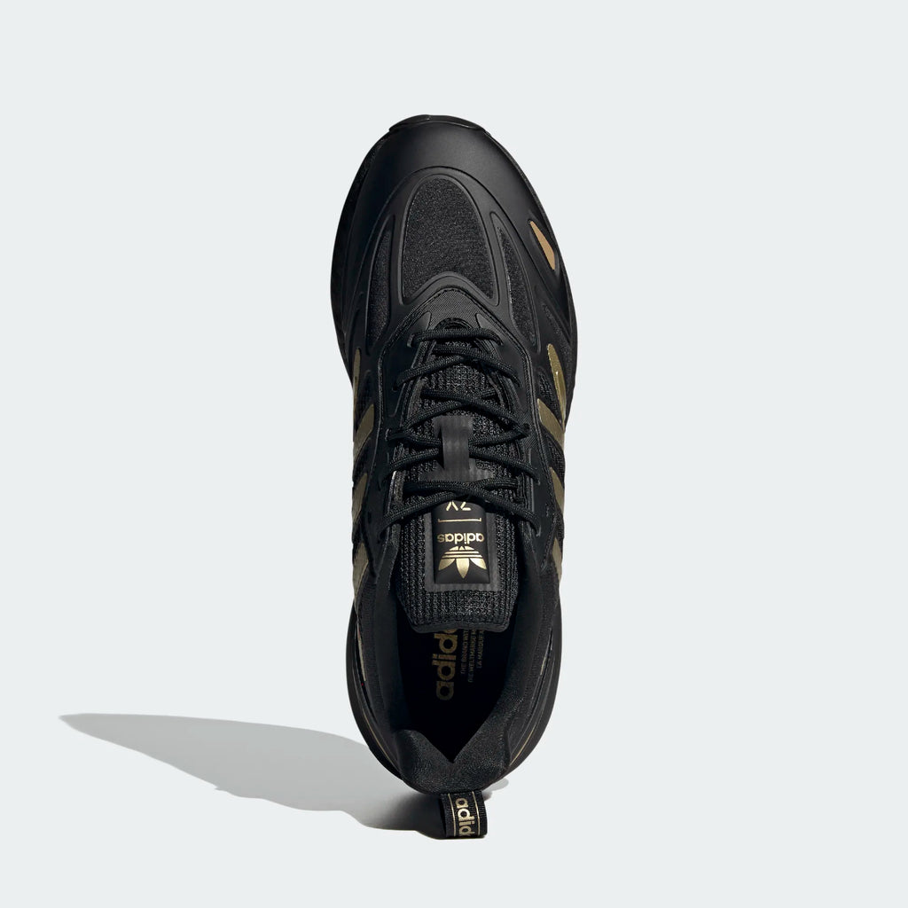 ADIDAS ZX 2K BOOST 2.0 BLACK GOLD