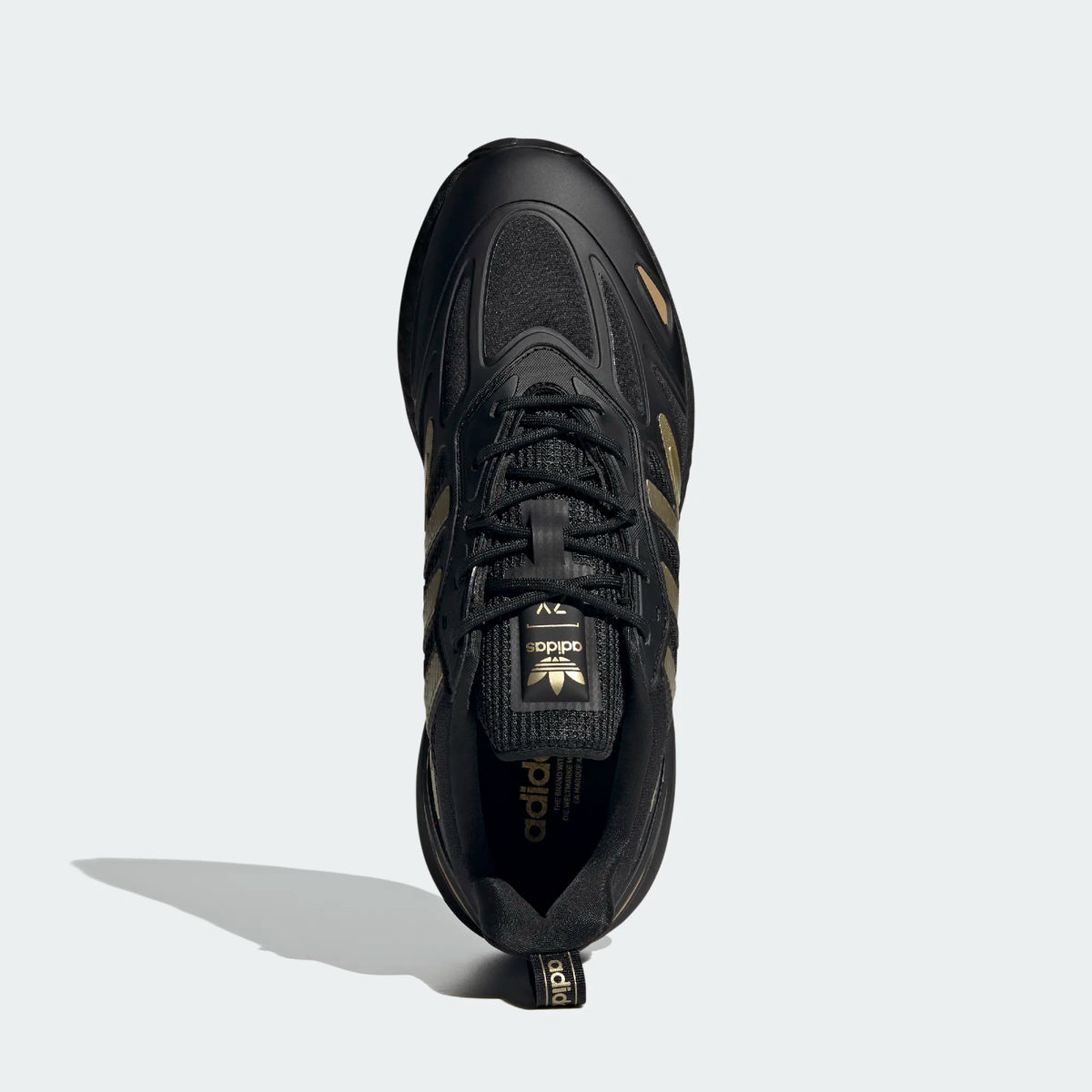 ADIDAS ZX 2K BOOST 2.0 BLACK GOLD