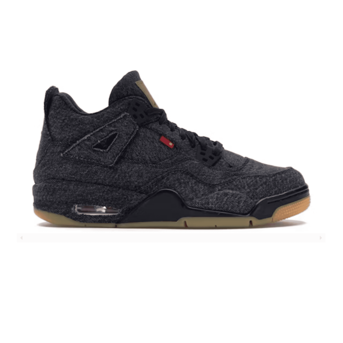 AIR JORDAN RETRO 4 LEVIS BLACK