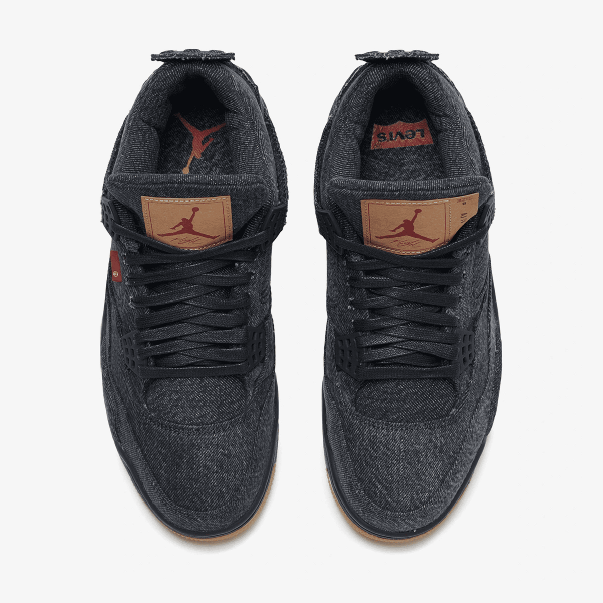 AIR JORDAN RETRO 4 LEVIS BLACK