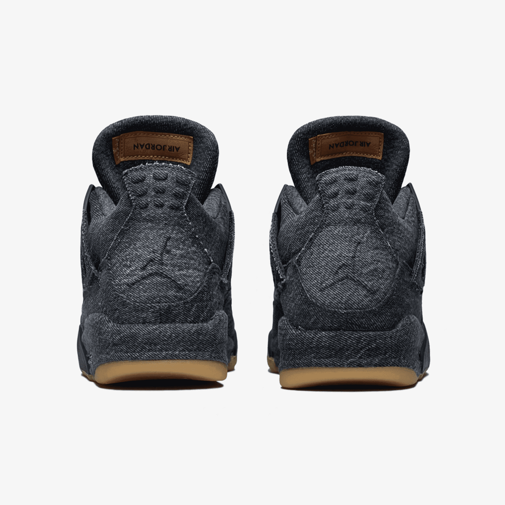 AIR JORDAN RETRO 4 LEVIS BLACK