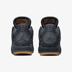 AIR JORDAN RETRO 4 LEVIS BLACK