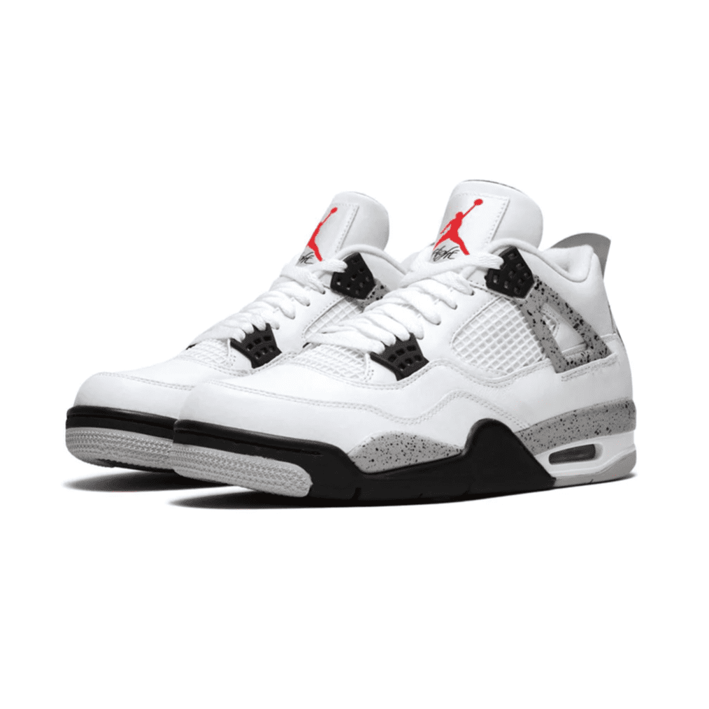 AIR JORDAN RETRO 4 WHITE CEMENT
