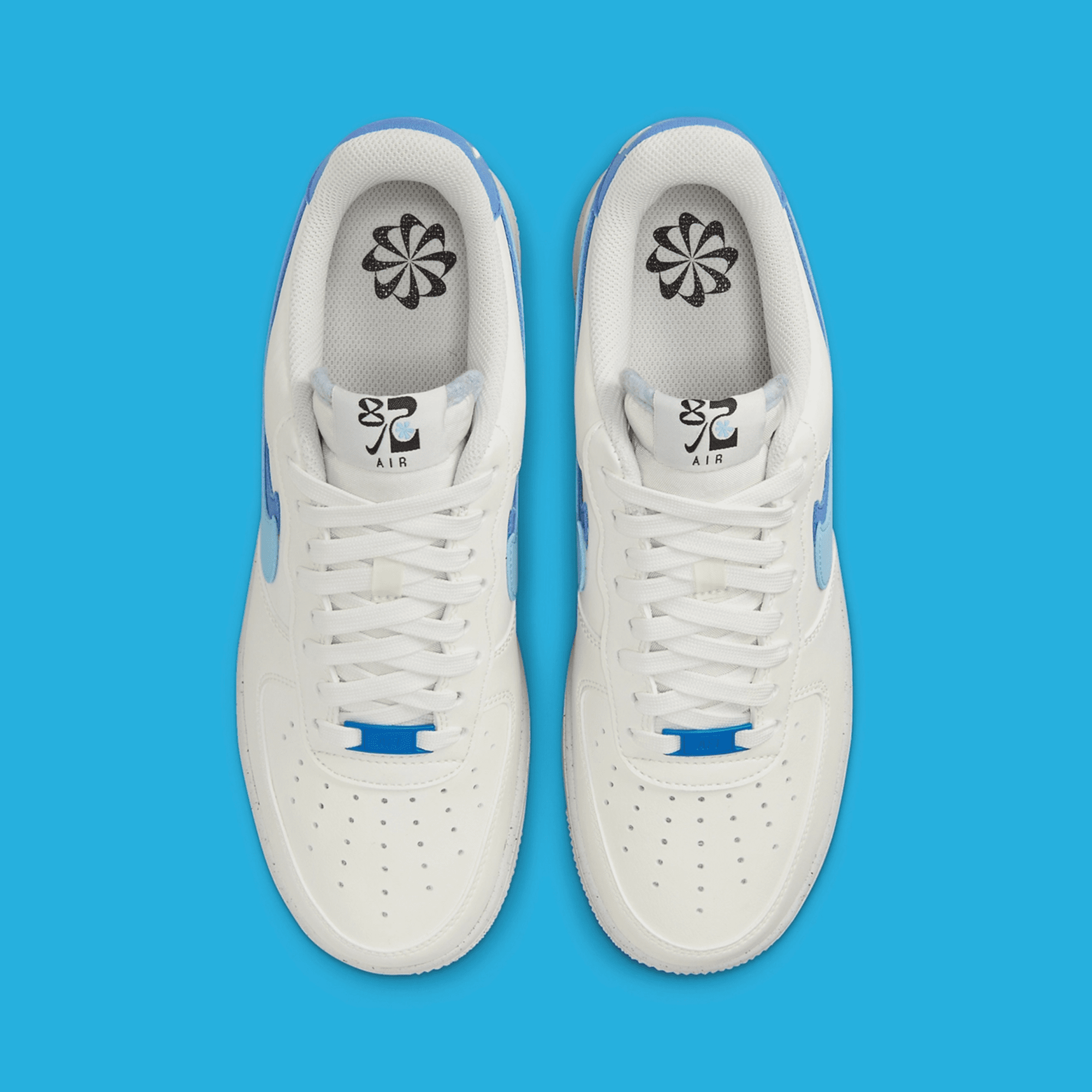NIKE AIR FORCE 1 82 WHITE BLUE