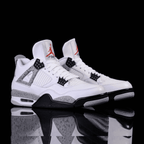 AIR JORDAN RETRO 4 WHITE CEMENT