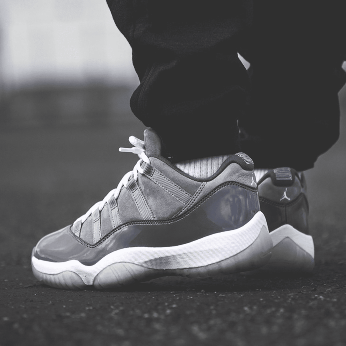 AIR JORDAN RETRO 11 LOW COOL GREY