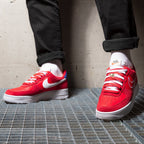 NIKE AIR FORCE 1 UNIVERSITY RED