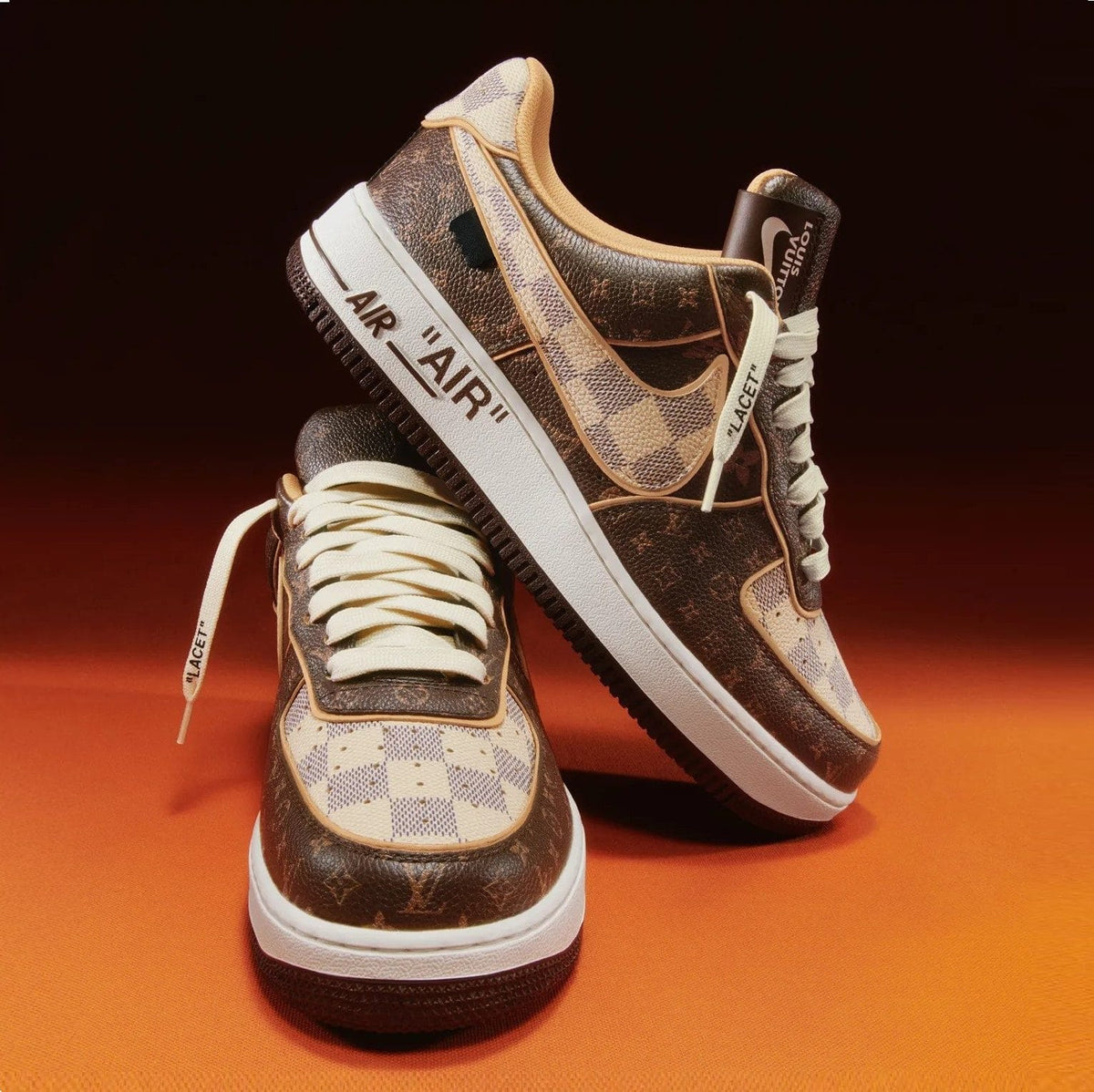 NIKE AIR FORCE 1 LOUIS VUITTON
